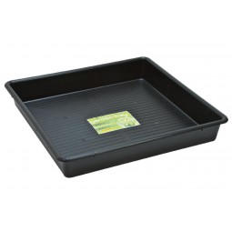 60cm Square Tray Black,...