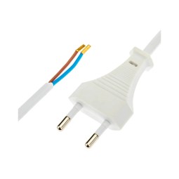 2m cable + plug 2x0.5 mm2