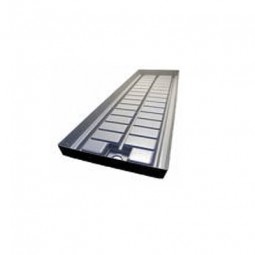 Flood tray, Grey, 33 x 110 cm