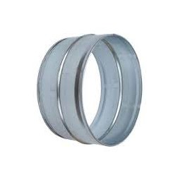 Anslutning för 125 mm metall